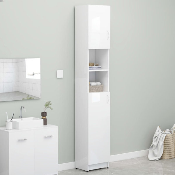 High Gloss Corner Bathroom Everything Bathroom